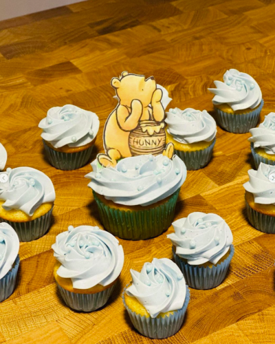 Whinnie the Pooh Cupcakes